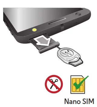 Lenovo lmoto Z - tool into