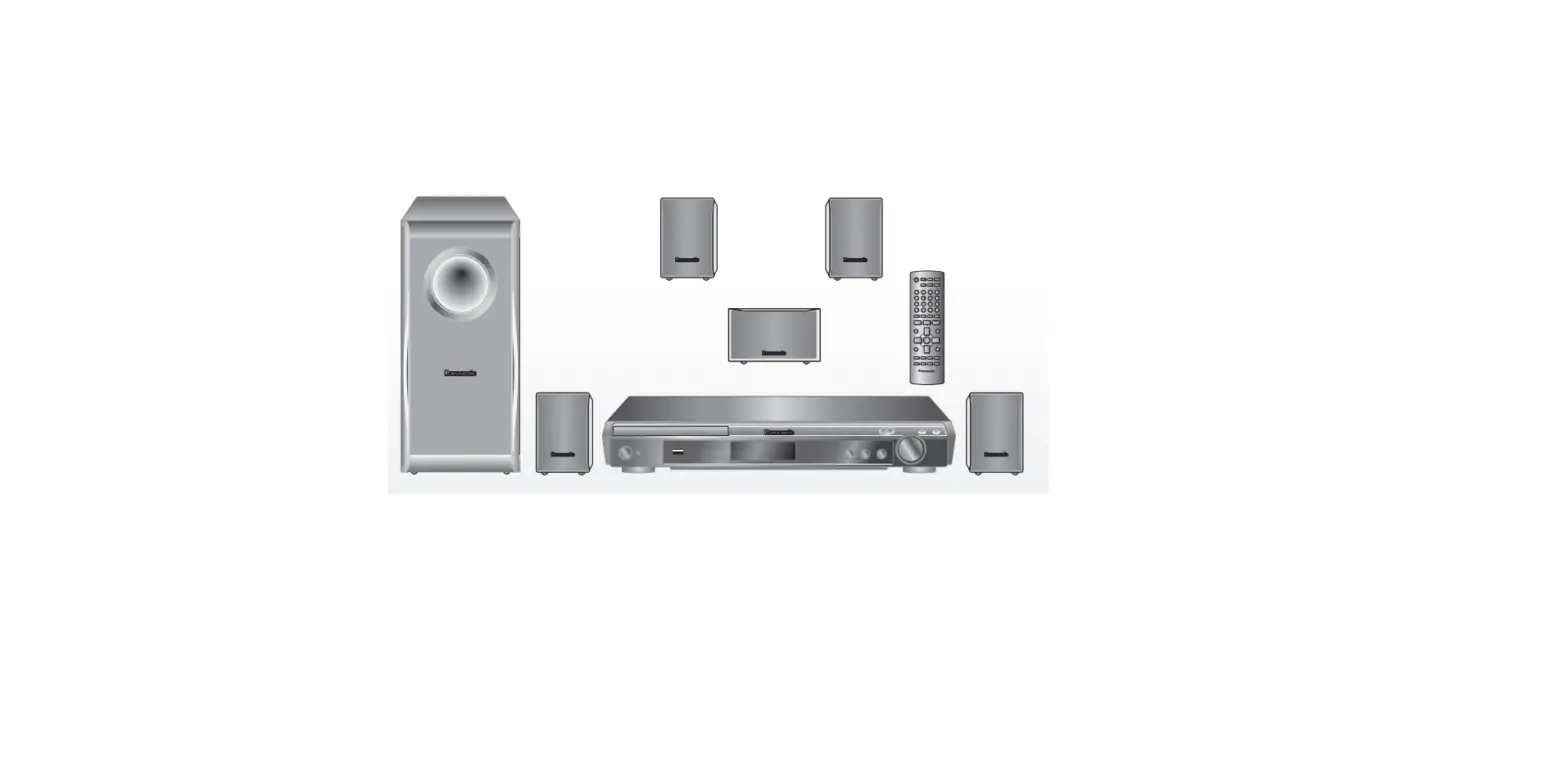 Panasonic Sc-pt160 Dvd Home Theater Sound System Operating Instructions Panasonic Sc-pt160 Dvd Home Theater Sound System Operating Instructions