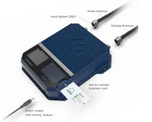 WILSONPRO PRO 710i Industrial-Class In-Building Cell Signa - Post-Install
