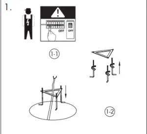 QAZQA Capital 103218 103219 Classic Lantern Antique IP44 3 Lights - fig1