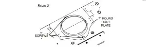 FIG 13 DUCTED INSTALLATION ONLY
