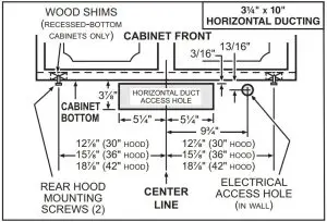 FIG 25 Standard Installation (without EZ1 brackets)