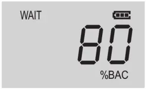 AlcoTrx FCA30 Test Meter - measurement2