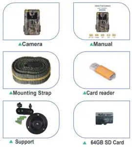 HiEHA WiFi900Pro Trail Camera - In Thebox