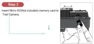 HiEHA WiFi900Pro Trail Camera - Micro SD