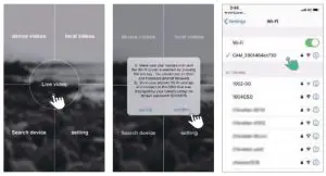 HiEHA WiFi900Pro Trail Camera - app