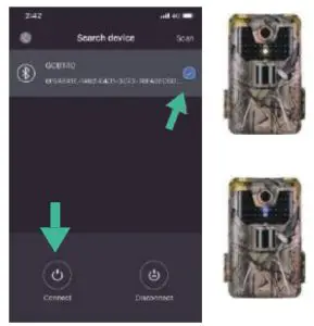HiEHA WiFi900Pro Trail Camera - camera with Bluetooth
