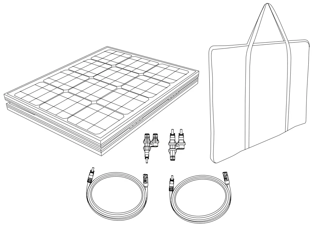 SUNJOE SJ1440SP RM 30 Watt Foldable Solar Panels -