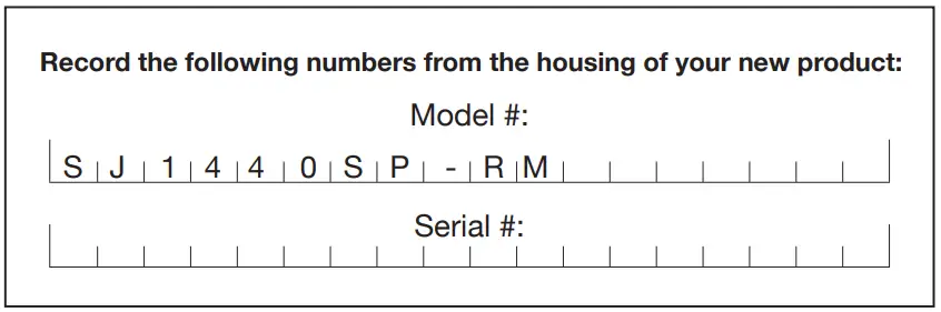 SUNJOE SJ1440SP RM 30 Watt Foldable Solar Panels - Serial Numbers