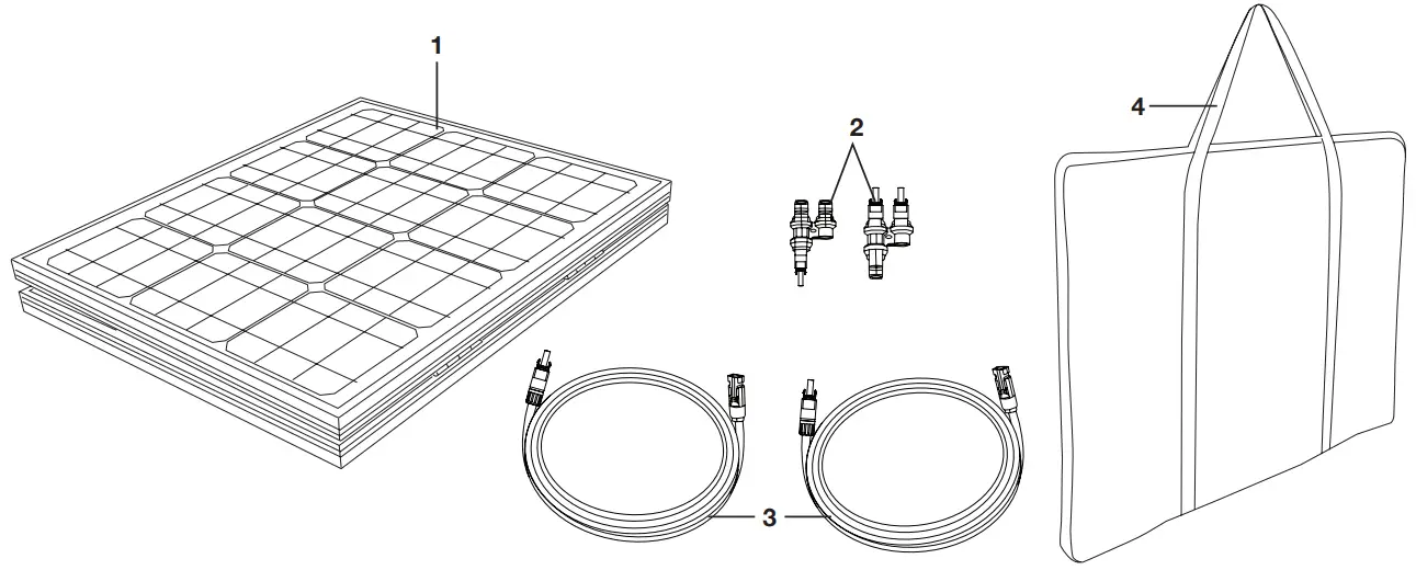 SUNJOE SJ1440SP RM 30 Watt Foldable Solar Panels - Solar Panels