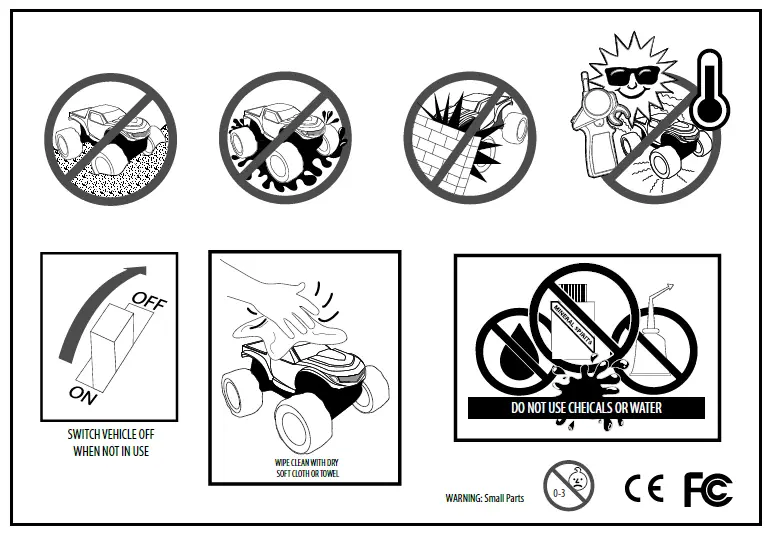 Wecool Toys LMT0001 LumiTek Neon Beast Monster Truck FIG-22