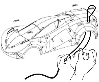 Wecool Toys LMT0001 LumiTek Neon Beast Monster Truck FIG-24
