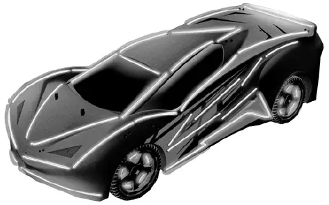 Wecool Toys LMT0001 LumiTek Neon Beast Monster Truck PRODUCT