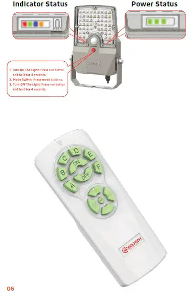 SOLTECH FLUX Multifunctional Flood Light fig 7