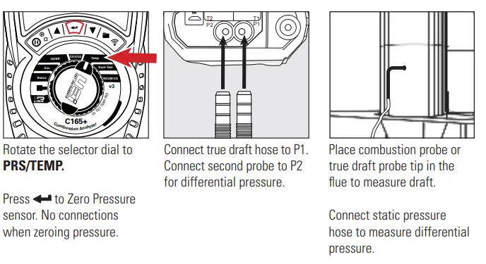 UEI TEST INSTRUMENT C165 Commercial Combustion Analyzer with Case fig10