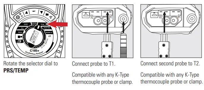 UEI TEST INSTRUMENT C165 Commercial Combustion Analyzer with Case fig11