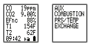 UEI TEST INSTRUMENT C165 Commercial Combustion Analyzer with Case fig13