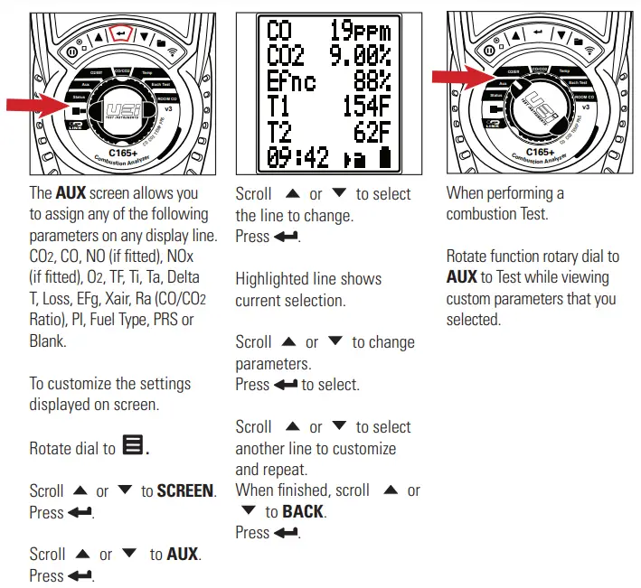 UEI TEST INSTRUMENT C165 Commercial Combustion Analyzer with Case fig7