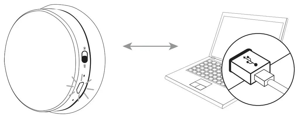 CRYSTAL AUDIO Studio1 Wireless Over Ear Headphones - Charge it 2