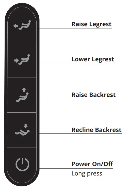 KYOTA Kaizen M680 3D 4D Massage Chair-Controller