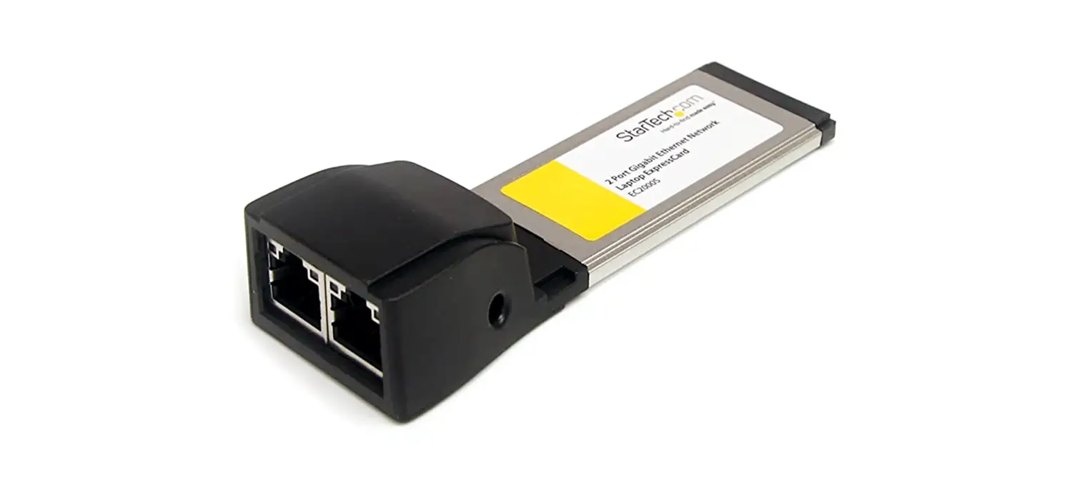 Startech Express Card Gigabit Ethernet Network Card Instruction Manual Startech Express Card Gigabit Ethernet Network Card Instruction Manual