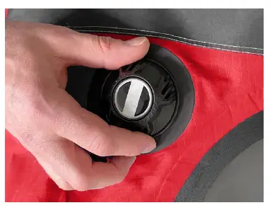 AMMONITE A360 T-Valve for Heated Suit Drysuit Accessory 1