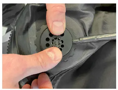 AMMONITE A360 T-Valve for Heated Suit Drysuit Accessory 6