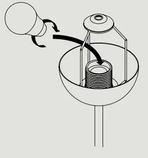 Tradition Flowerpot VP3 Table Lamp - Step 2