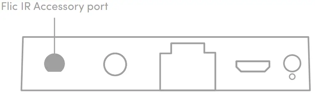 flic KW 10P 40S Smart Button Starter Kit - IR accessory setup