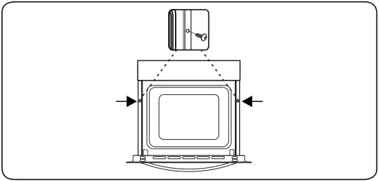 Installation of the Oven
