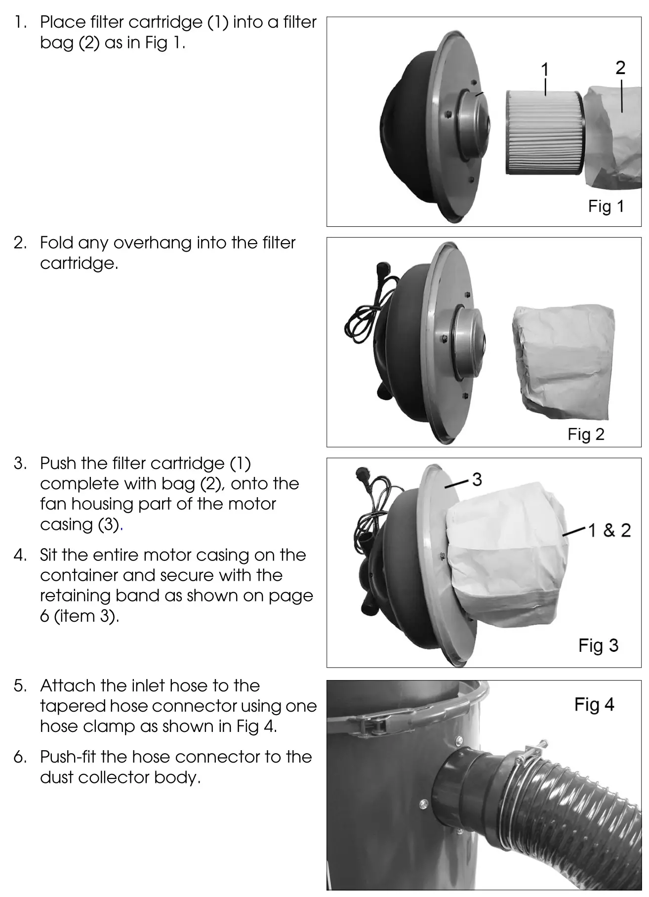 Clarke CWVE1 Vacuum Extractor - ASSEMBLY
