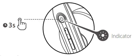 EDIFIER CC200 Wireless Mono Headset - Pairing