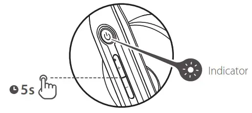 EDIFIER CC200 Wireless Mono Headset - Reset