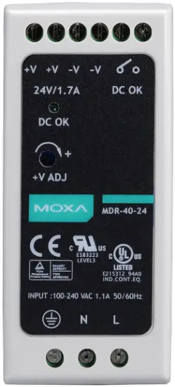 MOXA MDR Series DIN Rail Power Supply