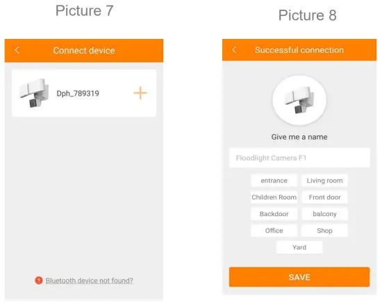 WowCam DPH F1 Smart Flood Light - Add the device 4