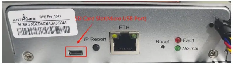 ANTMINER S19j Pro Blockchain BTC Bitcoin Miner - Control Panel Version 3