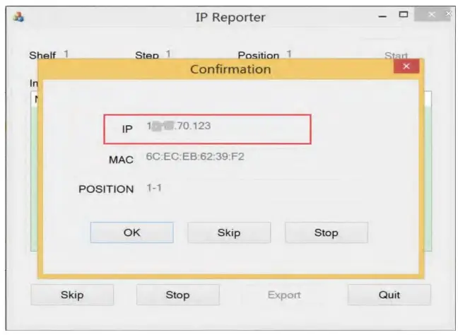 ANTMINER S19j Pro Blockchain BTC Bitcoin Miner - IP address