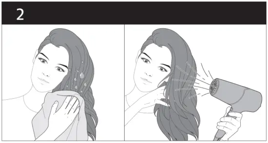 PHILIPS BHD530 5000 Series Hair Dryer - fig2