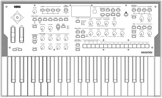 KORG Wavestate Wave Sequencing Synthesizer