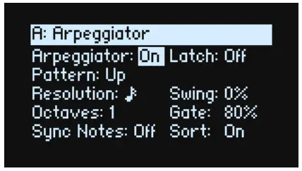 KORG Wavestate Wave Sequencing Synthesizer - Arpeggiator