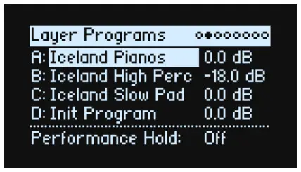 KORG Wavestate Wave Sequencing Synthesizer - Performance Hold