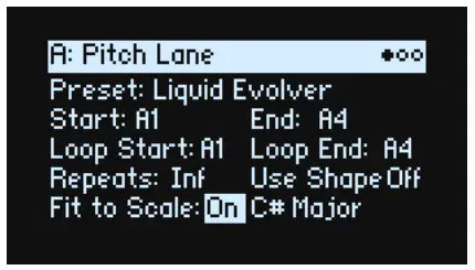 KORG Wavestate Wave Sequencing Synthesizer - Pitch Lane Fit To Scale
