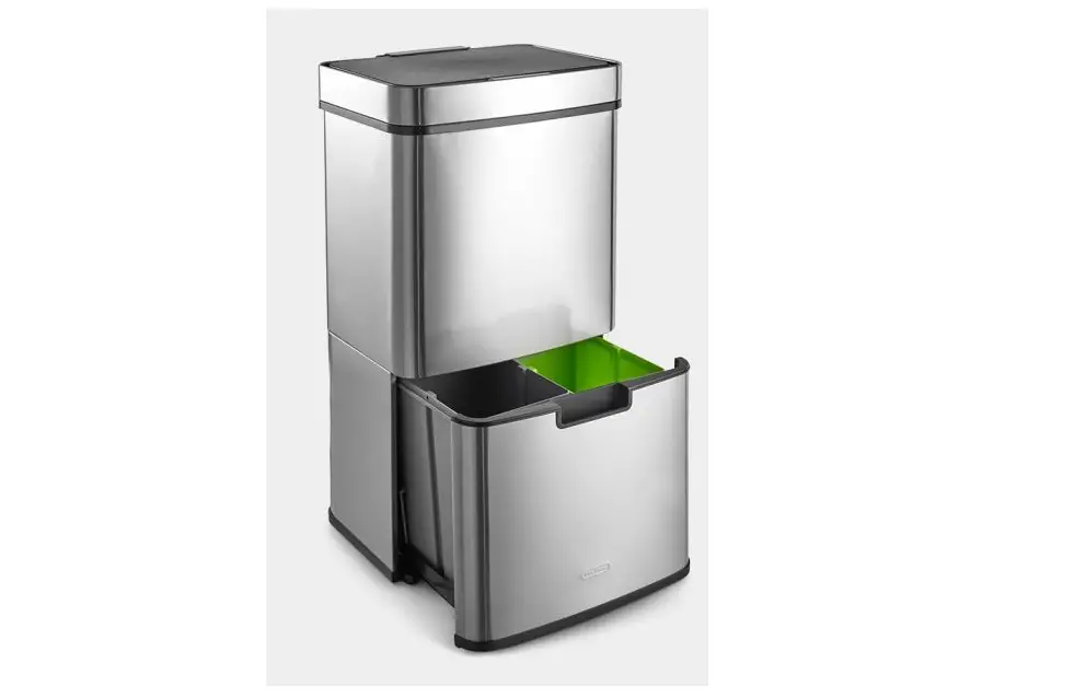 Vonhaus 3000044 72l 3 Compartment Sensor Bin Instruction Manual