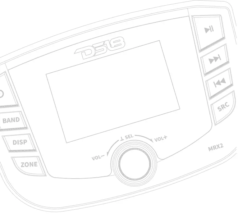DS18 MARINE & POWERSPORT HEAD UNIT - fig 5