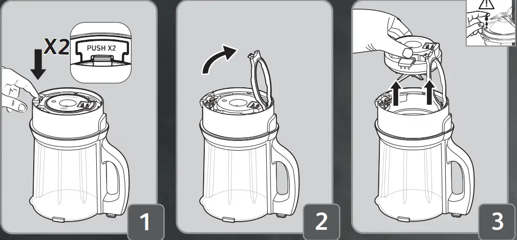 Tefal BL83SD66 Perfectmix Cook Multi Function Blender - FIG