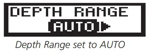 HUMMINBIRD TFX128 Fish Finder - DEPTH RANGE. 2