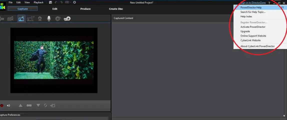 DIAMOND VC500 One Installing Power Director Capture and Editing Software 16