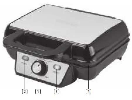 TRISTAR WF-2195 Waffle Iron - PARTS