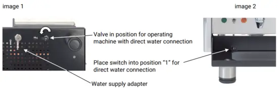 ECM 84644 Electronica Profi Duo 2Group Coffee Machine - Water supply2