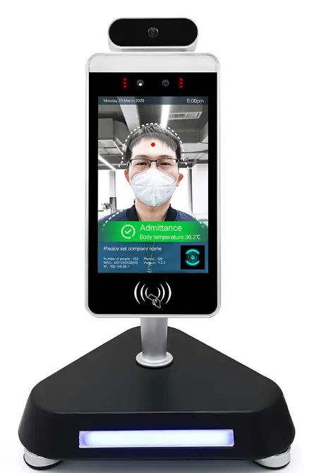 Ankuai WVT-NTF8 Smart Face Recognition Body Temperature Measuring KiosK-prod